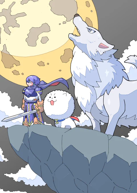 いぬたろうとオオカミさん