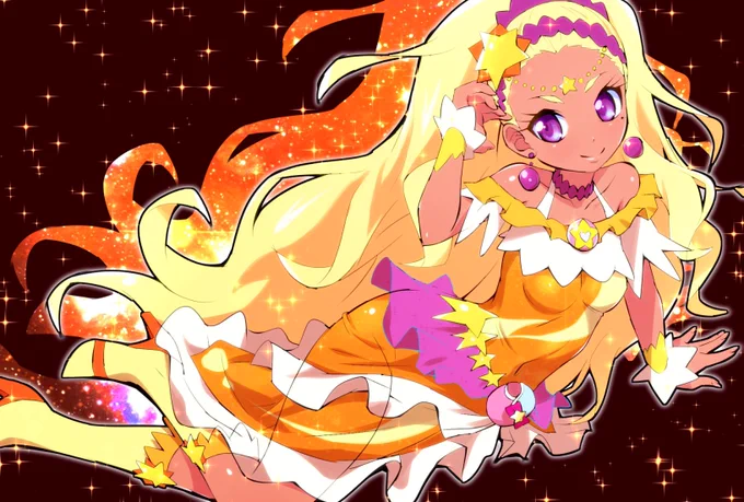 過去絵だケドえれなさん、おめでとうッ! #キュアソレイユ生誕祭2023 