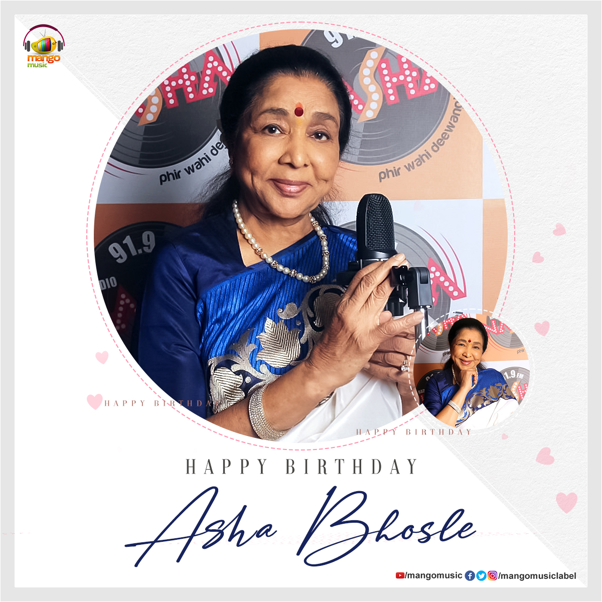 MangoMusicLabel's tweet photo. 🎉 Wishing the Legend in music Asha Bhosle a melodious and magical birthday! Cheers to another year of timeless tunes and happiness! 🎂🎤💖

#HappyBirthdayAshaBhosle #LegendInMusic #MangoMusic #Ashabosle https://t.co/3E4FZZuZBF