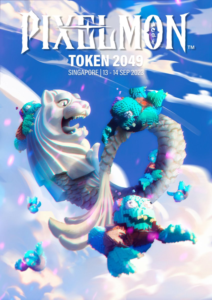 Pixelmon will be at <a href="/token2049/">TOKEN2049</a> next week
13 - 14 September 2023
Marina Bay Sands, SIngapore

Come expecting to connect with Kevin and the Pixelmon team, and try the demos of two of our Mid-core games👀

We will also be giving away merchandise (FCFS) and coffee from Kevin's cafe☕️