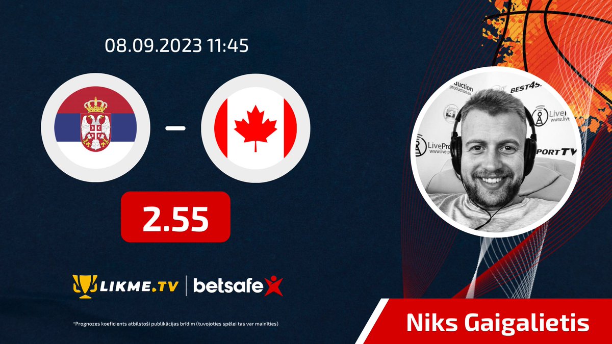 LikmeTv's tweet photo. Mačs varētu aizritēt lēnā tempā, kas ietekmēs rezultativitāti 👀

Vairāk šeit: https://t.co/ygazx155Nw https://t.co/tvJw1ondKY