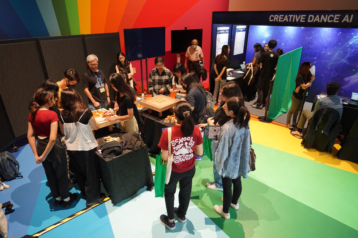 NTU_CAM_CLIC's tweet photo. We're mid-way through the Brainiverse Interactive 🧠✨We've got virtual reality, earthquake-simulating machines, brain games and more!

Unravel the mysteries of the mind and explore our interactive exhibits 🌌

#BrainiverseInteractive #TheBrainiverseExperience #NTUCambridgeCLIC https://t.co/eFIRcJFSDX