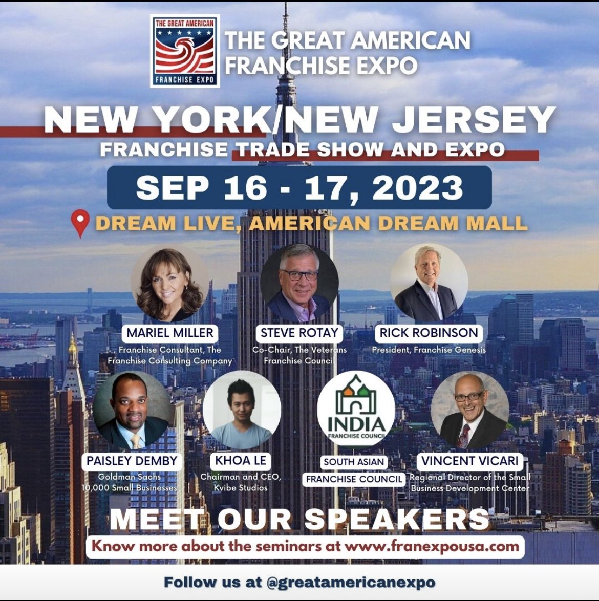 LPS_Wedding's tweet photo. We got several things happening. We are launching our franchise Live Picture Studios at the Great American Franchise Expo at The American Dream in the Meadowlands of NJ. I’ll be speaking and adding value around video production, branding, marketing, and DIY tips.
#franchise https://t.co/3kT9VSA7iG
