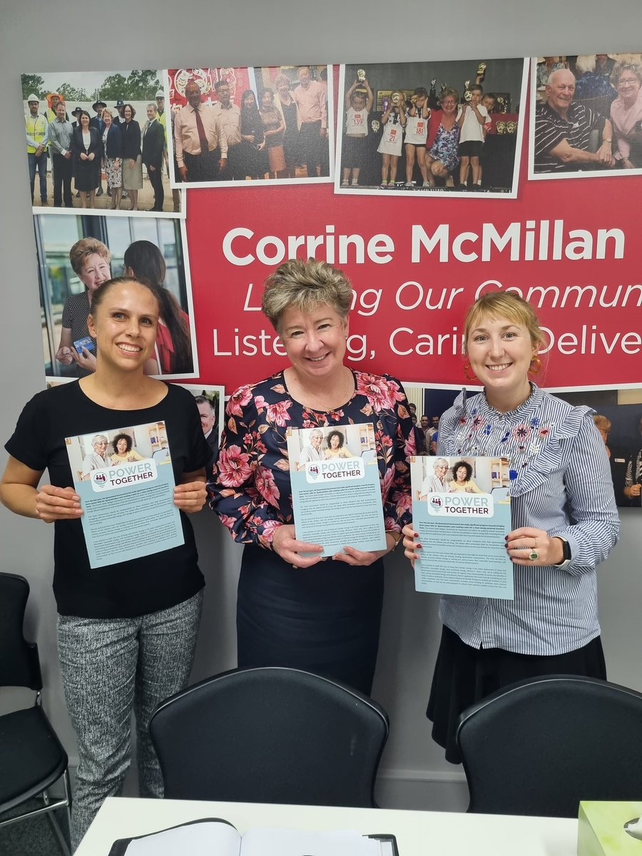 Great to meet with <a href="/mc_millan4/">Mrs Corrine McMillan MP</a> on behalf of Power Together to chat about the importance of solar and energy efficiency for Queensland's social housing and private rentals. We have the technology to bring down power bills and slash emissions, let's use it! 🌞 <a href="/MickdeBrenni/">Mick de Brenni</a>