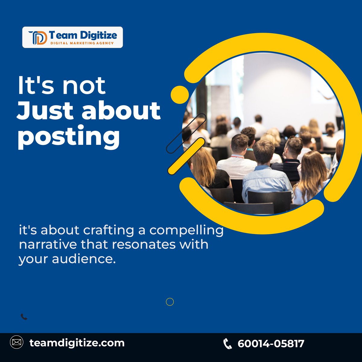 TDigitize's tweet image. Beyond the post lies a story waiting to be told. Crafting a narrative that captures hearts is where the true magic happens. Let&apos;s spin tales that resonate!

#teamdigitize #digitalmarketingagency #onlinemarketingtips #marketingagency #branding #storytelling #crafting #brandstory