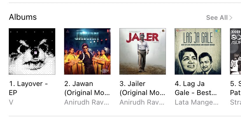 bts_itunesindia's tweet photo. #LAYOVER has charted #1 on iTunes India Albums Chart
@bangtan_india
@BTS_twt
#SlowDancing
#SlowDancingByV
#LAYOVER_V
#Layover_D1 https://t.co/dBo1sQcDhx