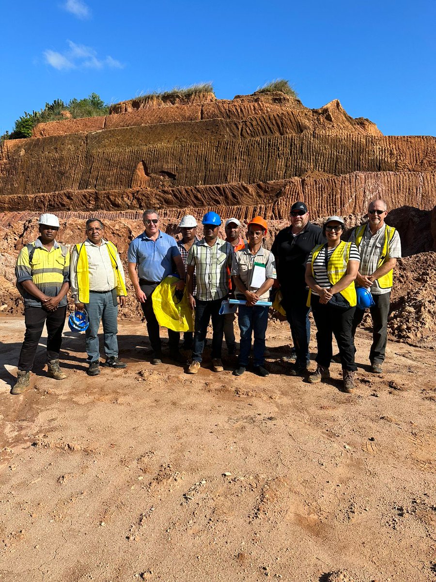 As part of demonstrating its Sustainable Natural #Graphite production capabilities &amp; building relationships with growing new customers #TGR welcomes them to its 🇲🇬 sites.

This week Chief of Corporate &amp; Business Development, <a href="/puruvi_poddar/">Puruvi Poddar</a> welcomed customers from North America.