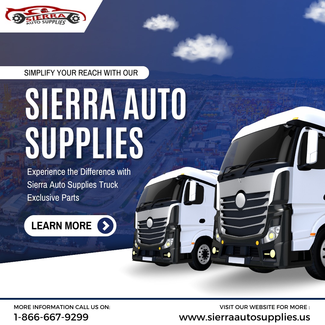 Simplify your reach with our Sierra Auto Supplies Truck Exclusive Parts. Elevate your ride and experience the difference! 🚚💥 
#SierraAutoSupplies #TruckParts #AutoUpgrades