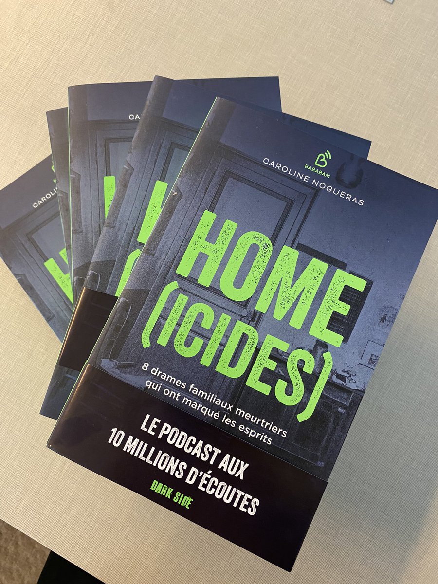 Du #podcast au #livre @HachettePrat <a href="/Hachette_France/">Hachette France</a> <a href="/BababamAudio/">Bababam</a>