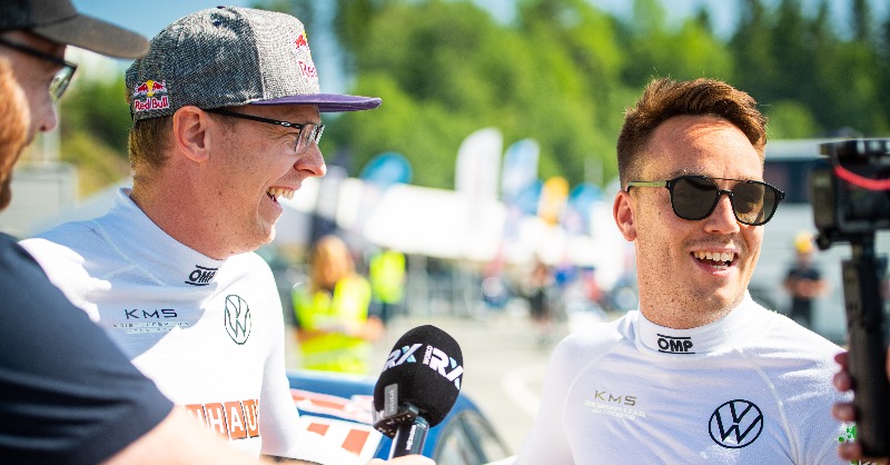 fia_rallycross's tweet photo. “I need to put him under pressure and make him feel a bit less comfortable, and the first goal is to knock him off the top spot in SuperPole...”

@OCVeiby has revealed his plan of attack for @CapeTownRX next weekend 💪

#Rallycross #WorldRX #CapeTownRX 🇿🇦⚡️🏁
