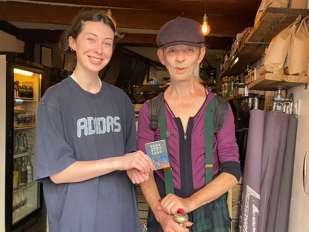 The York BID tweet media