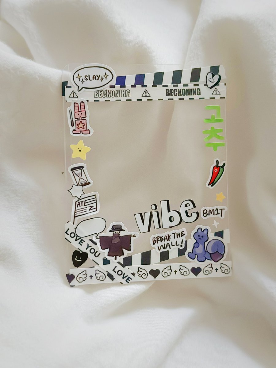 thebrokenthyrs's tweet photo. made this for #Break_The_Wall_SG tmr! using the super cute stickers from #SG_Class0909 ๐๐ป https://t.co/Mg58qMLFVu