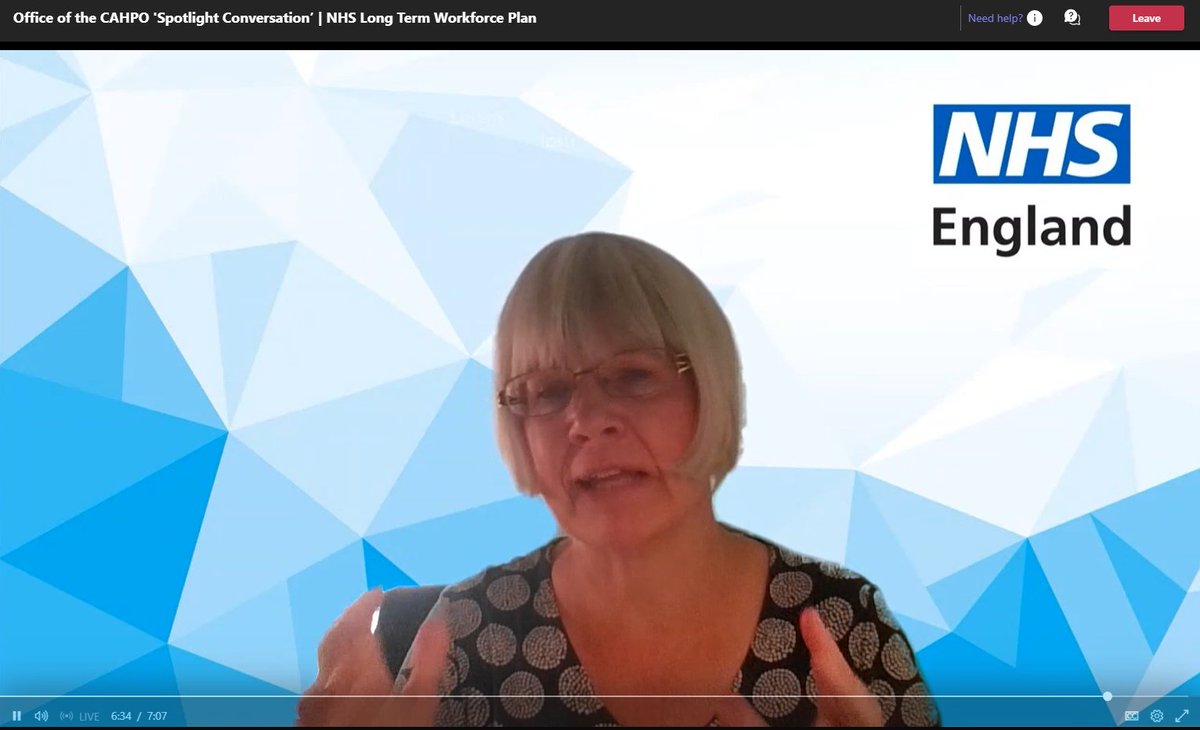 TheVenusMadden's tweet image. @BeverleyHarden sharing her insight and the work we have got in train to deliver #LongTermWorkforcePLan for the #AHPWorkforce

&apos;We have got the leaders in the system to deliver and make the most of the opportunities&apos;

#AHPsDeliver
#OptimisingCare
#OptimisingWorkforce