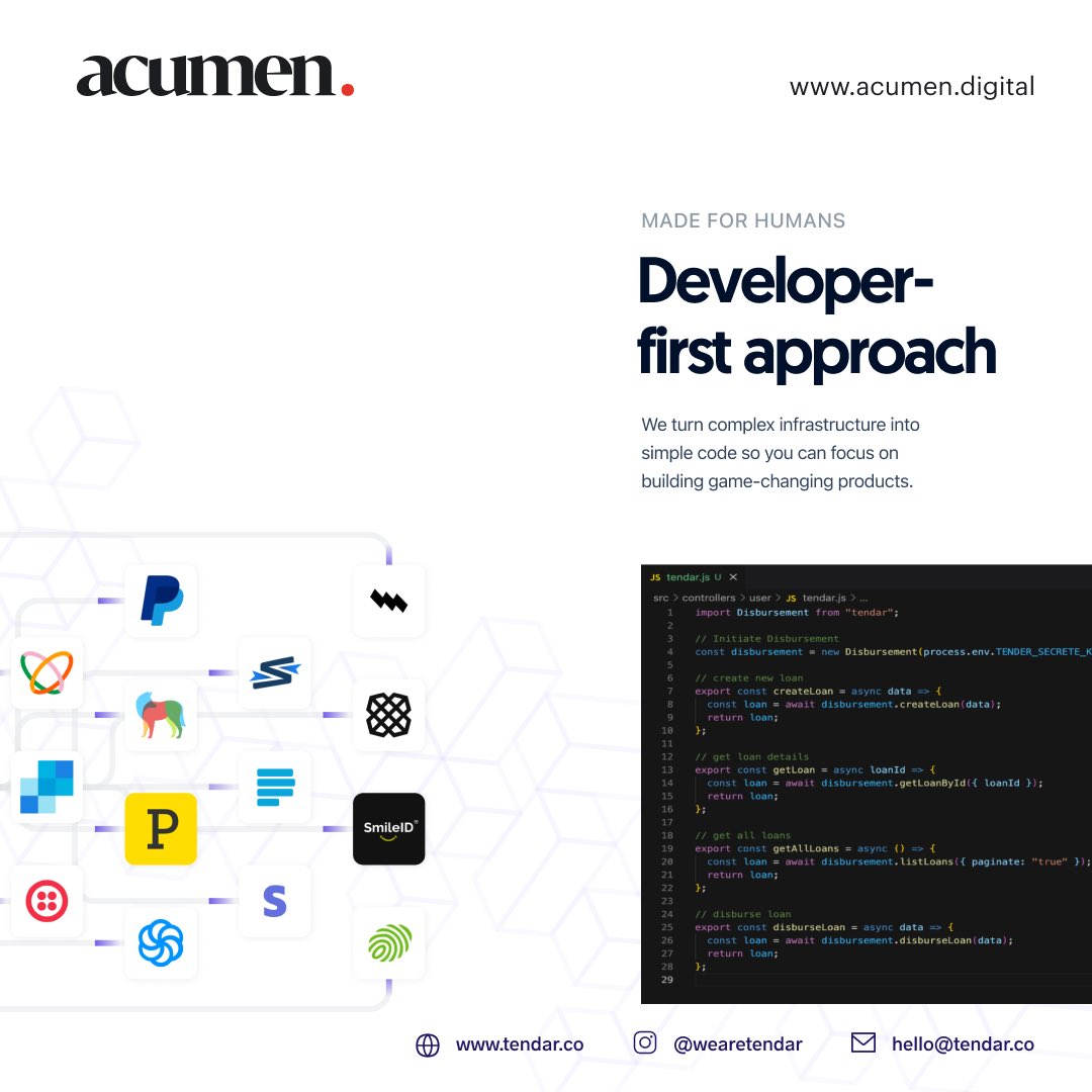 AcumenDigital_'s tweet image. #lendingasaservice #lendingapi #lendingsoftwaresolutions