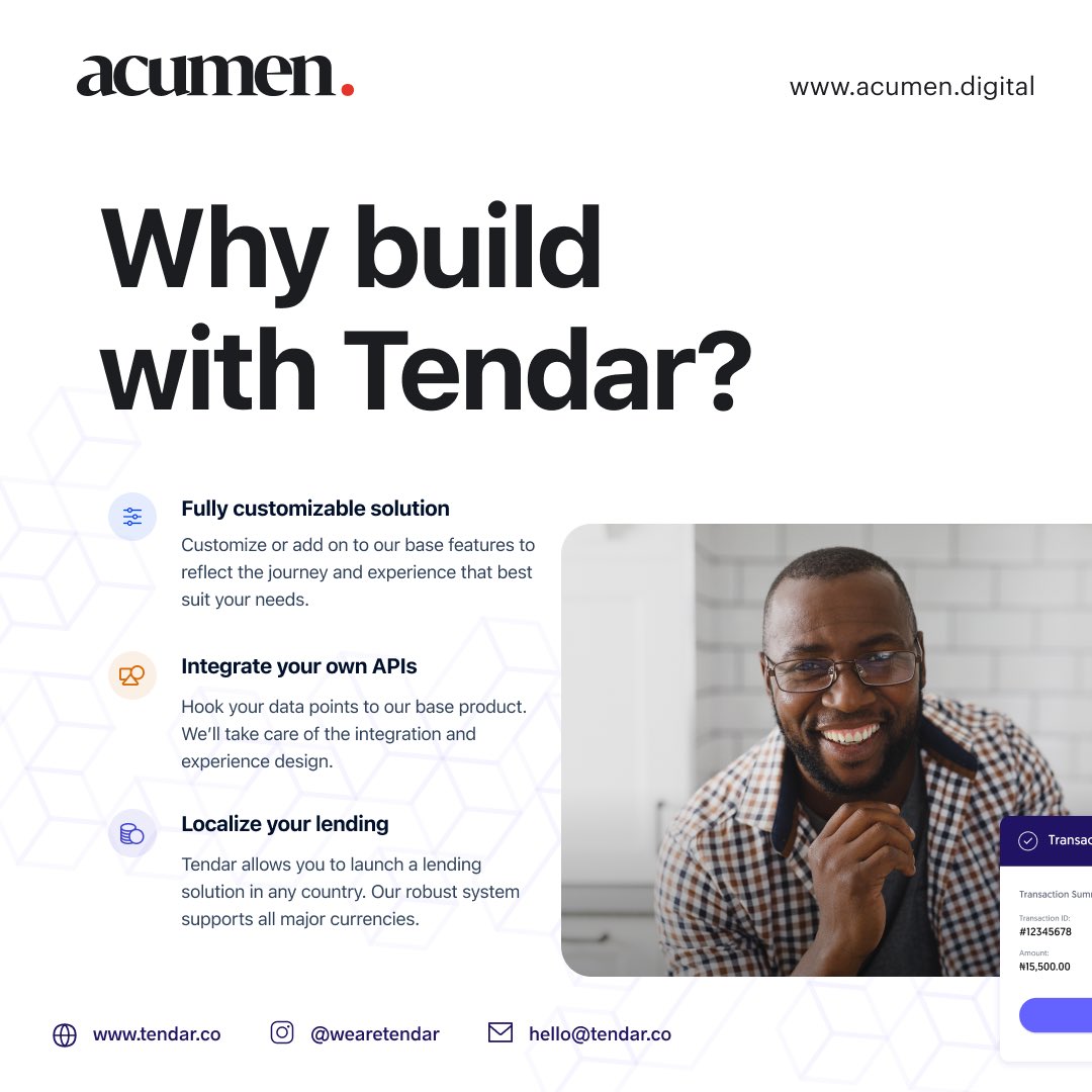 AcumenDigital_'s tweet image. #lendingasaservice #lendingapi #lendingsoftwaresolutions