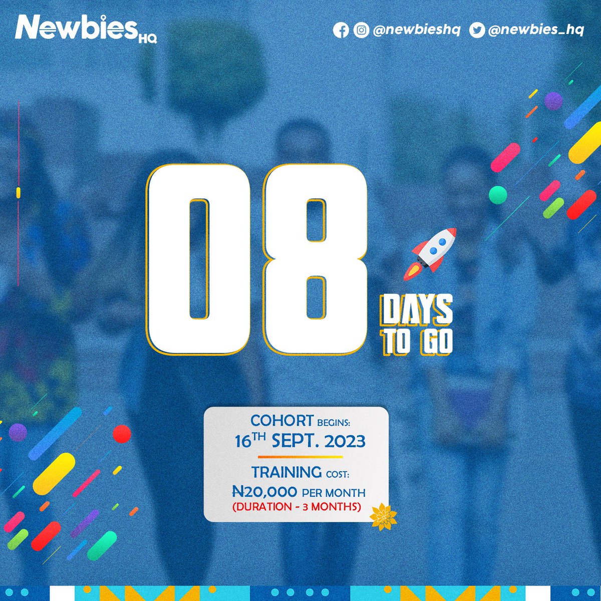 newbiesedge's tweet image. Only 8 days left until the next NewbiesHQ Cohort begins! 🚀 

Don&apos;t miss your chance to kickstart your tech journey. Join us on September 16, 2023, and unlock a world of opportunities. 

Register today: bit.ly/3Q84mpu 🌟 

.
.
#NewbiesHQ #productdesign #ProductManagement