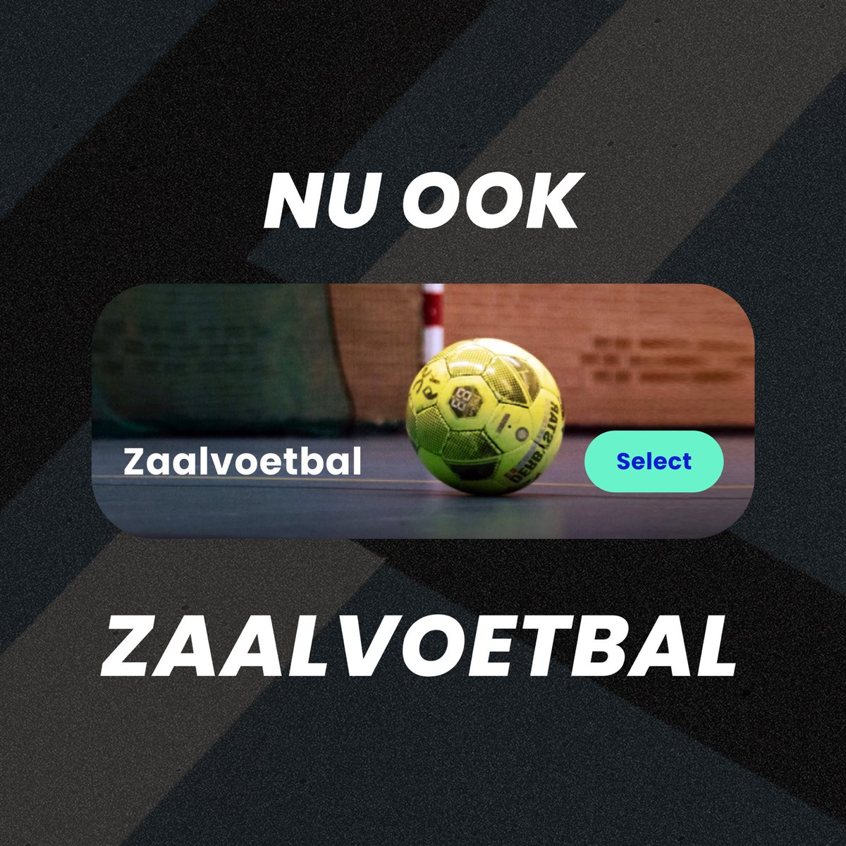 Vanaf vandaag vind je ook alle Nederlandse zaalvoetbalclubs in onze app! Strava voor zaalvoetbal is hier. #zaalvoetbal #voetbal <a href="/KNVB/">KNVB</a>