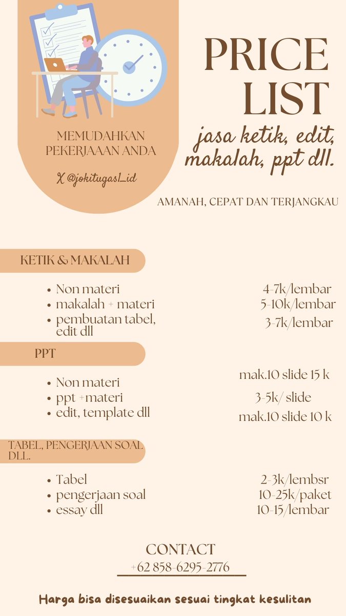 nhaslindaa24's tweet photo. @KYLNEER YUKK KAKK BISA CHAT LINK WA INI YAAA
https://t.co/buaRO7wvuA https://t.co/YpPHecaLHu