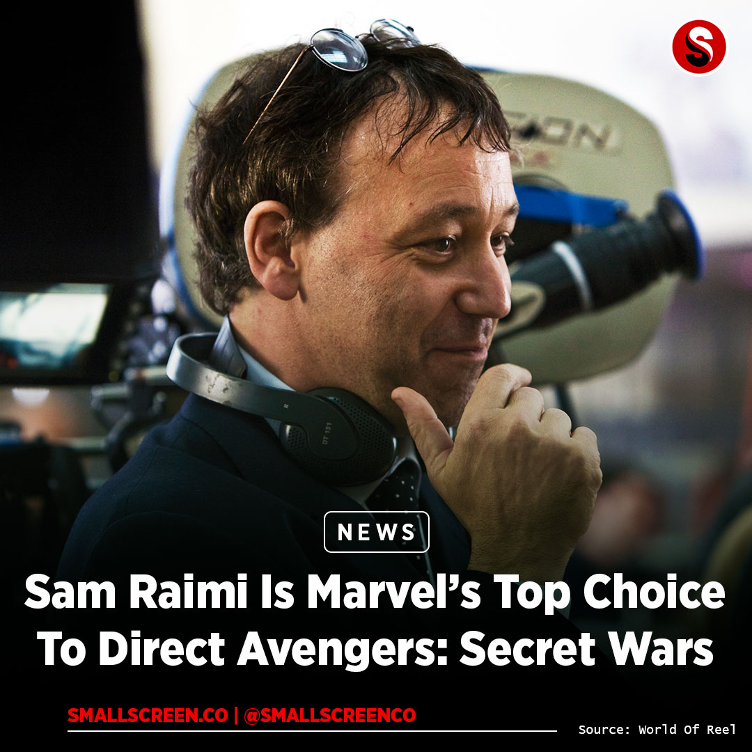 SmallScreenCo's tweet photo. 🤫NEW RUMOR🤫

➡️ Sam Raimi might helm Avengers: Secret Wars. Could this be the next big step for the MCU? 🌌

#AvengersSecretWars #MCUUpdate #SamRaimi #SecretWars https://t.co/lYTF2qehEY