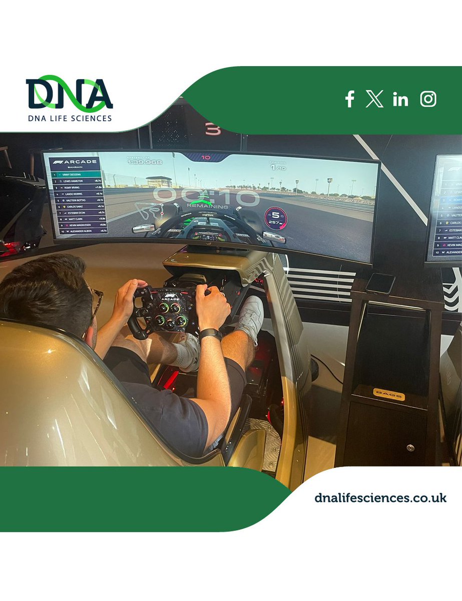 DNA Life Sciences (@dnalifesciences) on Twitter photo The DNA team enjoyed their monthly social at the F1 arcade in St. Paul’s this week
Lots of fun was had with a great deal of “competitive” spirit flowing, but it was Aaron and Vincenzo who came out on top as champions!
#lifesciences #lifesciencerecruitment #team #meettheteam The DNA team enjoyed their monthly social at the F1 arcade in St. Paul’s this week
Lots of fun was had with a great deal of “competitive” spirit flowing, but it was Aaron and Vincenzo who came out on top as champions!
#lifesciences #lifesciencerecruitment #team #meettheteam