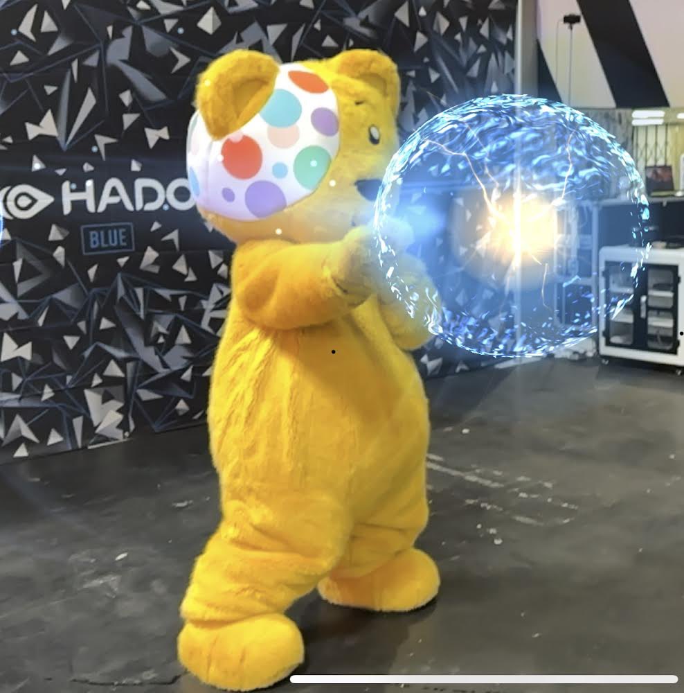 Guess who took over the Hado Court?
<a href="/BBCCiN/">BBC Children in Need</a> <a href="/IGFestUK/">Insomnia the Gaming Festival</a> #pudsey #i71