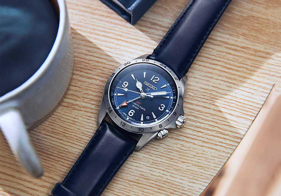 #Seiko released the #Prospex #Alpinist Automatic #GMT, a #dualtime model characterised by a vintage design inspired to the 1959 Alpinist, Seiko's first watch. Read about it at timeandwatches.com/2023/09/seiko-… #sportwatch