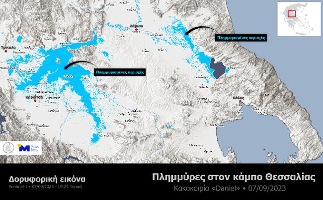 Except thousands of destroyed houses and entrerpises, a yet unknown number of fatalities, whole villages disappearing from the map and dozens of stranded people,  the heart of Greek #agriculture in the Thessalian plain has been destroyed #Greece #floods meteo.gr/article_view.c…