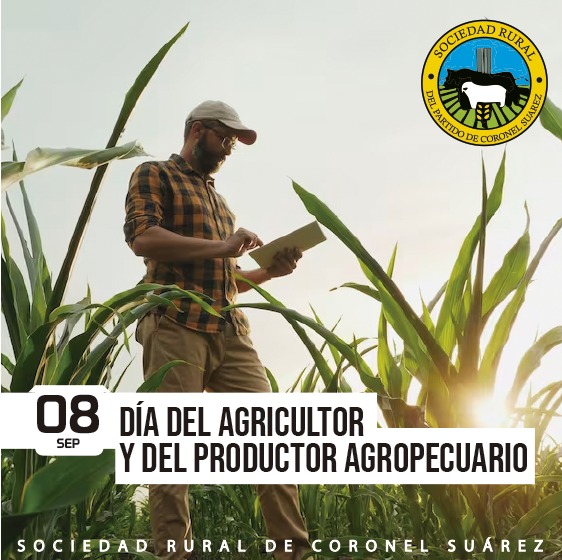 sociedadruralcs's tweet photo. Hoy 08 de Septiembre, día del #agricultor y del productor #agropecuario, en conmemoración a la creación en nuestro país de la primera colonia agrícola, en Esperanza, Santa Fe en 1856.

#ruralsuarez #rural #coronelsuarez #08deseptiembre #tierra #campo #productoragropecuario https://t.co/2yegLz3YMN