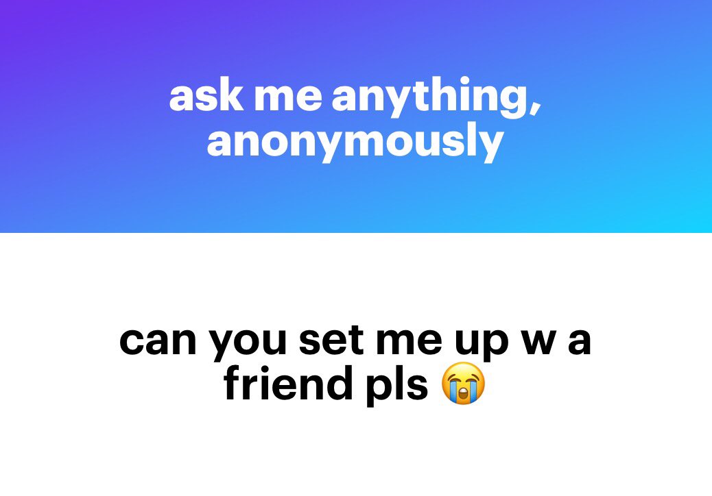 “It would help if I knew who you were…”