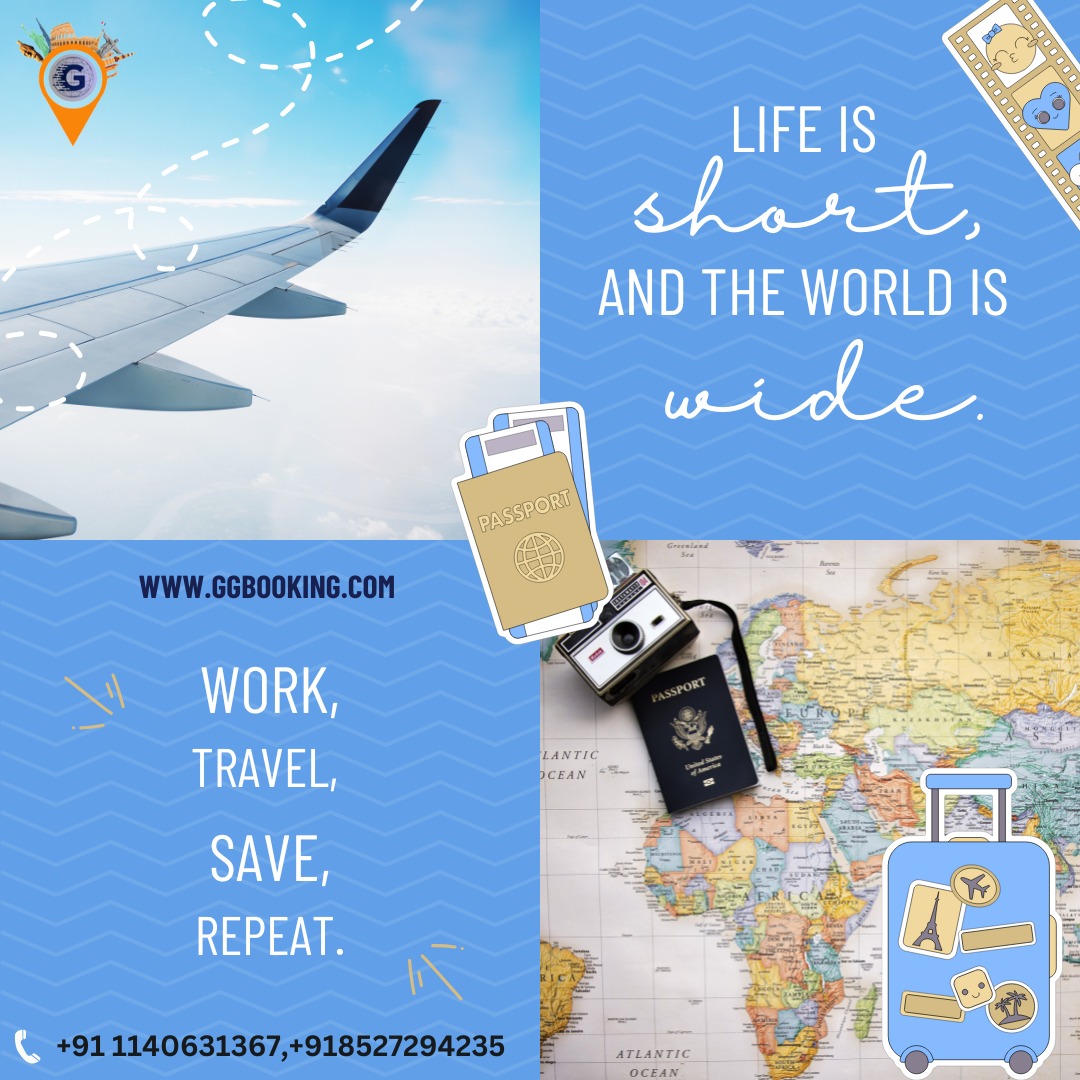 'Exploring the World, One Adventure at a Time! 🌍✈️ #TravelAdventures'
#travel #vacation #offers #FacebookPage #tourism #tour #ghumoo
#trip #tourpackages #flightbooking #TrainBooking