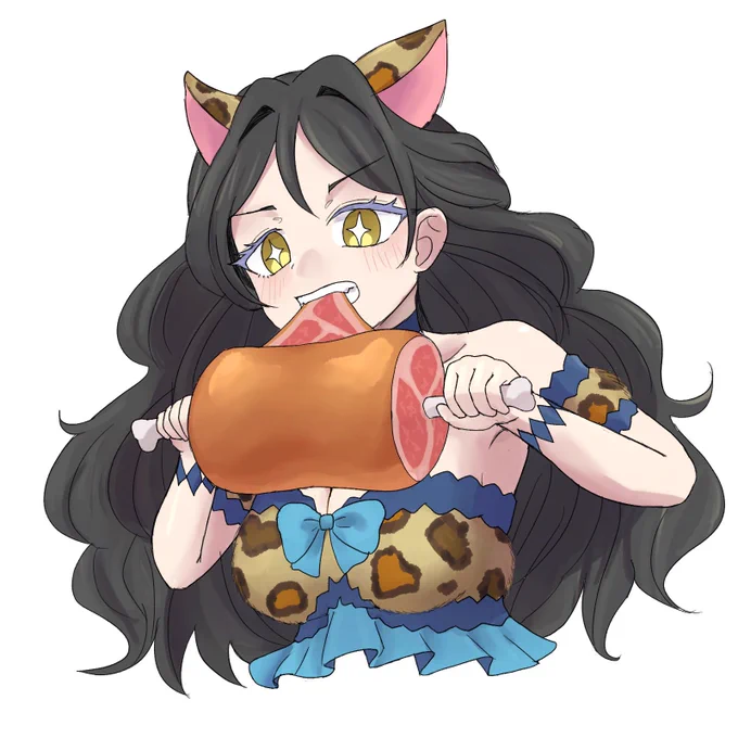 ひょうがらデニムルルナ 
