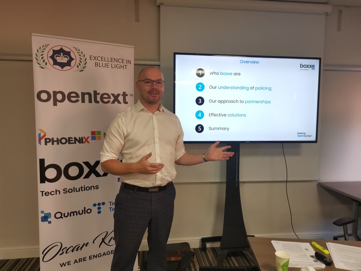 boxxe_UK's tweet photo. ✨ Reflecting on the inspirational Excellence in Blue Light event. It was an honour to share insights and connect with leaders from Police, Fire &amp; Rescue Services, and Ambulance Trusts.

A huge shoutout to @EIBlueLight @OscarKrane for organising a brilliant event 🙌 https://t.co/2JxmyXQBNj