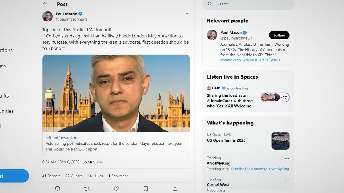 Paul Mason represents everything that's dreadful with Keir Starmer's Labour party. If you are not with them you're a 'crank.'