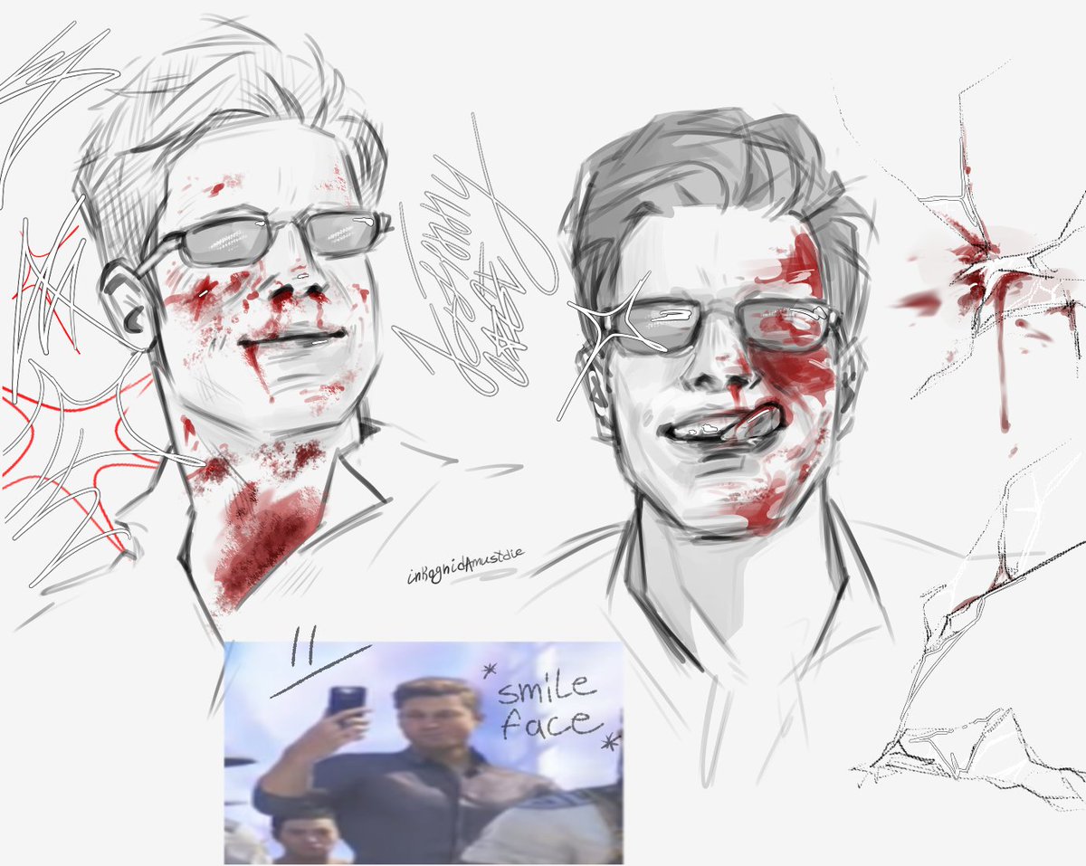 _forktamer_'s tweet photo. today's sketches are dedicated to Johnny's smile
#JohnnyCage #MortalKombat #MK1 https://t.co/niEehxdwxd
