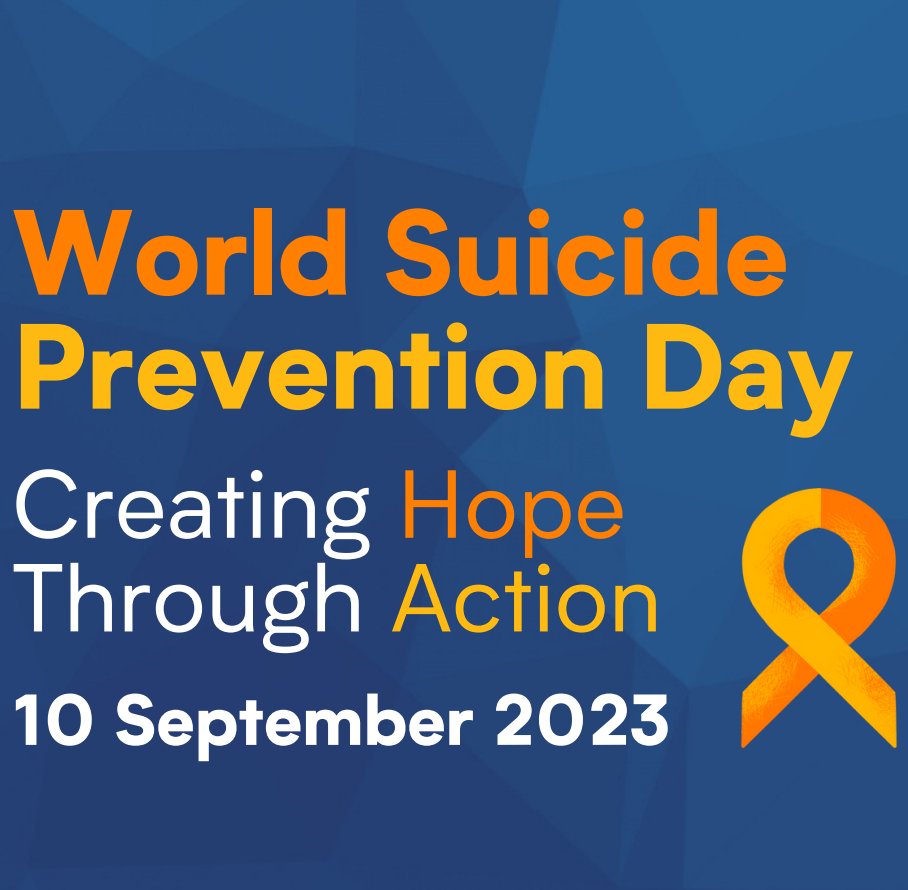 10th September is #WorldSuicidePreventionDay & the theme is ‘Creating Hope Through Action’ by encouraging understanding, compassion & listening. Our #Psychology unit works with #ServiceUsers to improve #MentalHealth outcomes. Find out more on #WSPD at iasp.info/wspd/