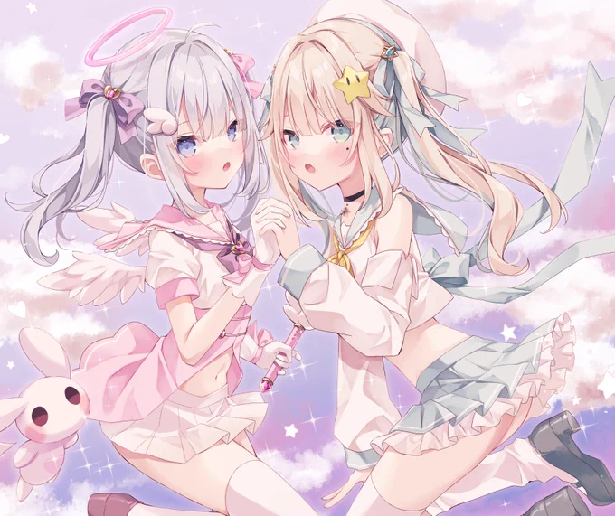 うちの子に魔法少女になってもらったよ໒꒱ 