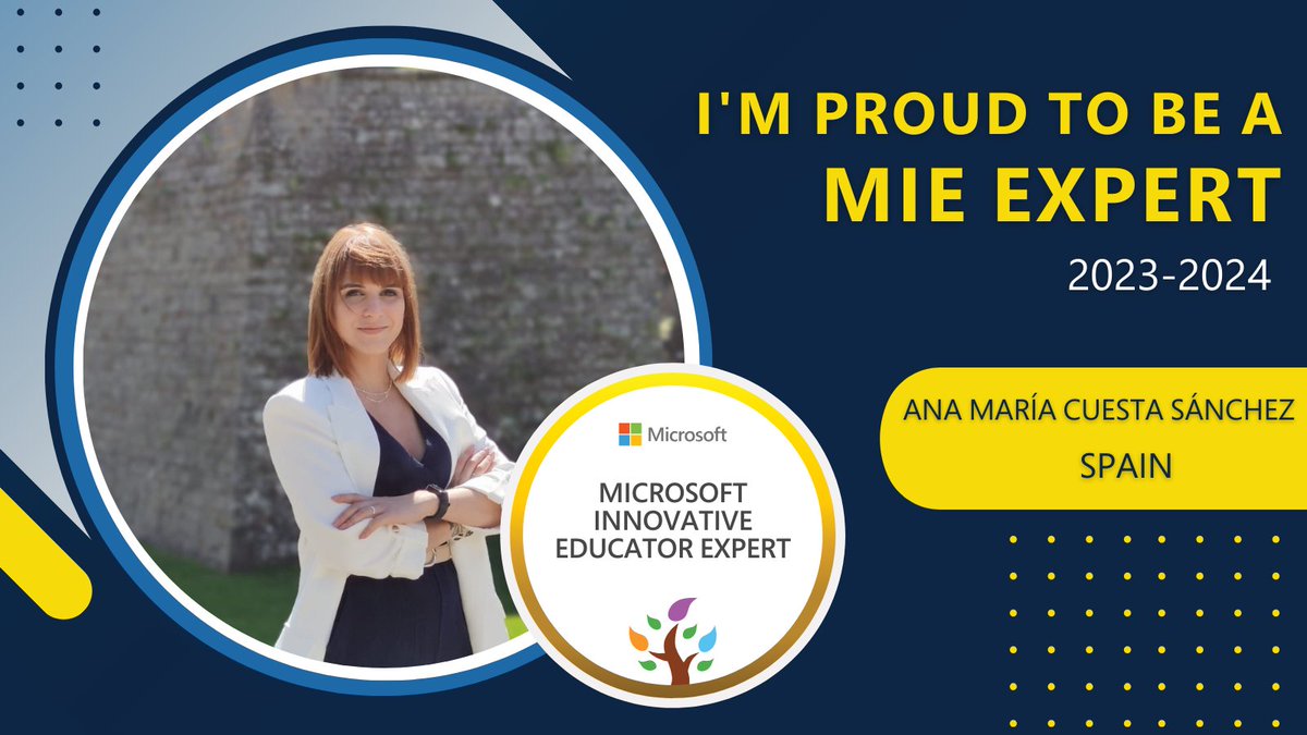 Por segundo año conseguimos el reconocimiento MIEExpert de Microsoft para profesores innovadores. Todo un honor que nos ayuda a seguir innovando año a año!!! #MicrosoftEdu #MIEExpert