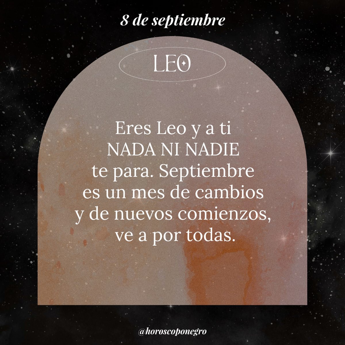 ✨♌✨ #leo #horoscoponegro