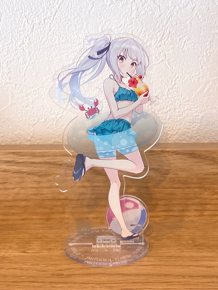 霞(艦隊これくしょん) 「こちらがこみトレ頒布分の実物の写真です 」|nueco＠「ダンジョン城下町運営記」（イラスト担当）発売中のイラスト