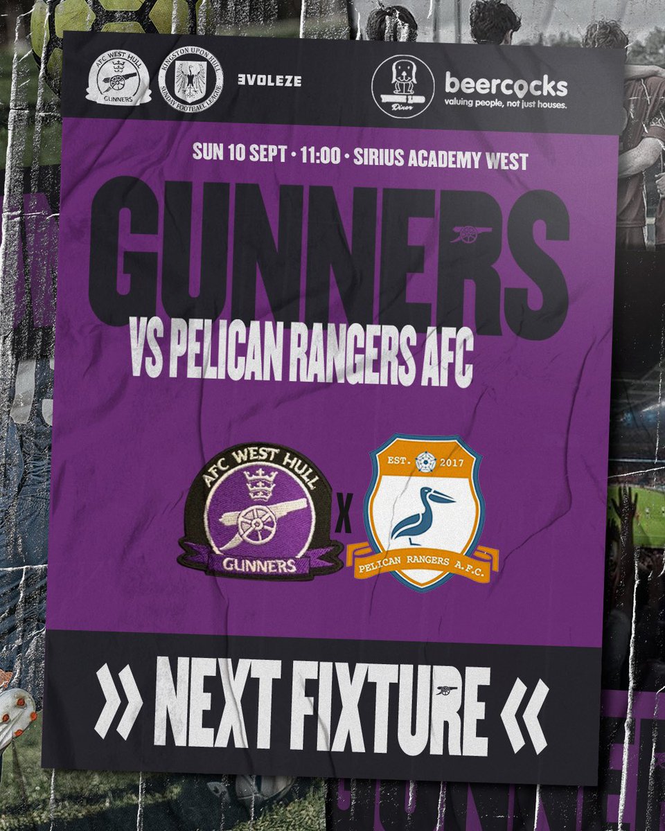 AFC West Hull Gunners ⭐️⭐️⭐️⭐⭐️ tweet media