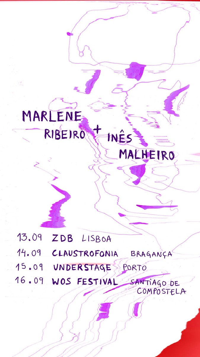 Marlene Ribeiro e Inês Malheiro fazem uma mini tour para apresentar o resultado desta feliz colaboração. Dia 15 passam pelo palco understage do Teatro Rivoli no Porto. Bilhetes no link da bio
