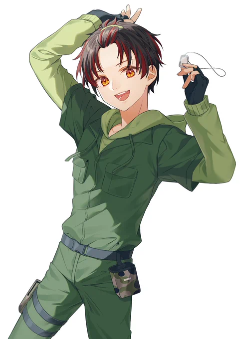 commissionSkebリクエストありがとうございます!Vライバーの璃月柊風さんを描かせていただきました!元気なイメージで構図などはお任せと言う事で、活発な男の子をイメージしました!また機会があればよろしくお願いします#柊風景#Skeb #Commission 
