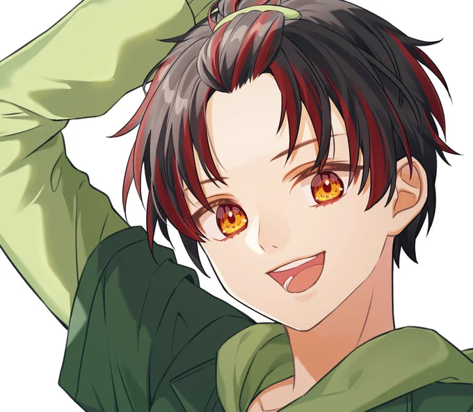 commissionSkebリクエストありがとうございます!Vライバーの璃月柊風さんを描かせていただきました!元気なイメージで構図などはお任せと言う事で、活発な男の子をイメージしました!また機会があればよろしくお願いします#柊風景#Skeb #Commission 