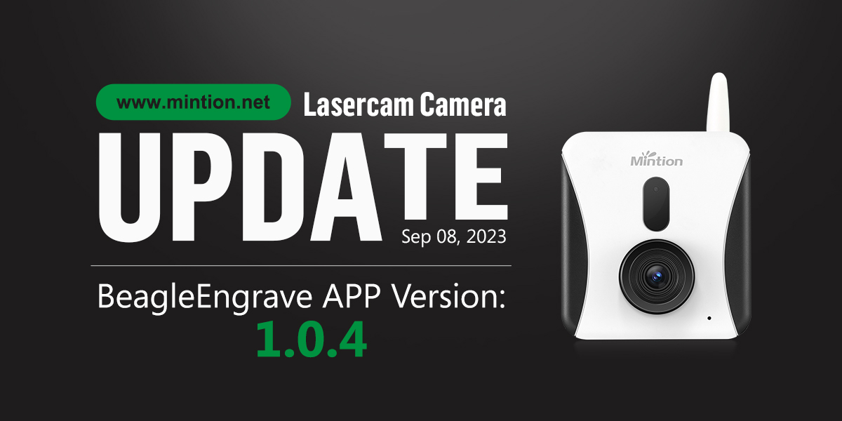 Mintiontech's tweet photo. 🎉Newest Update!🎉
We've released the new Beagleengrave app V1.0.4. 

👉 https://t.co/a58kB0TuTF

Note: The app is waiting for Apple and Google approval after we update it today, it should be available tomorrow.

#Lasercam #beagleengrave #laserengraver #lasercut #crave #engraving https://t.co/QyHRUvN0ud