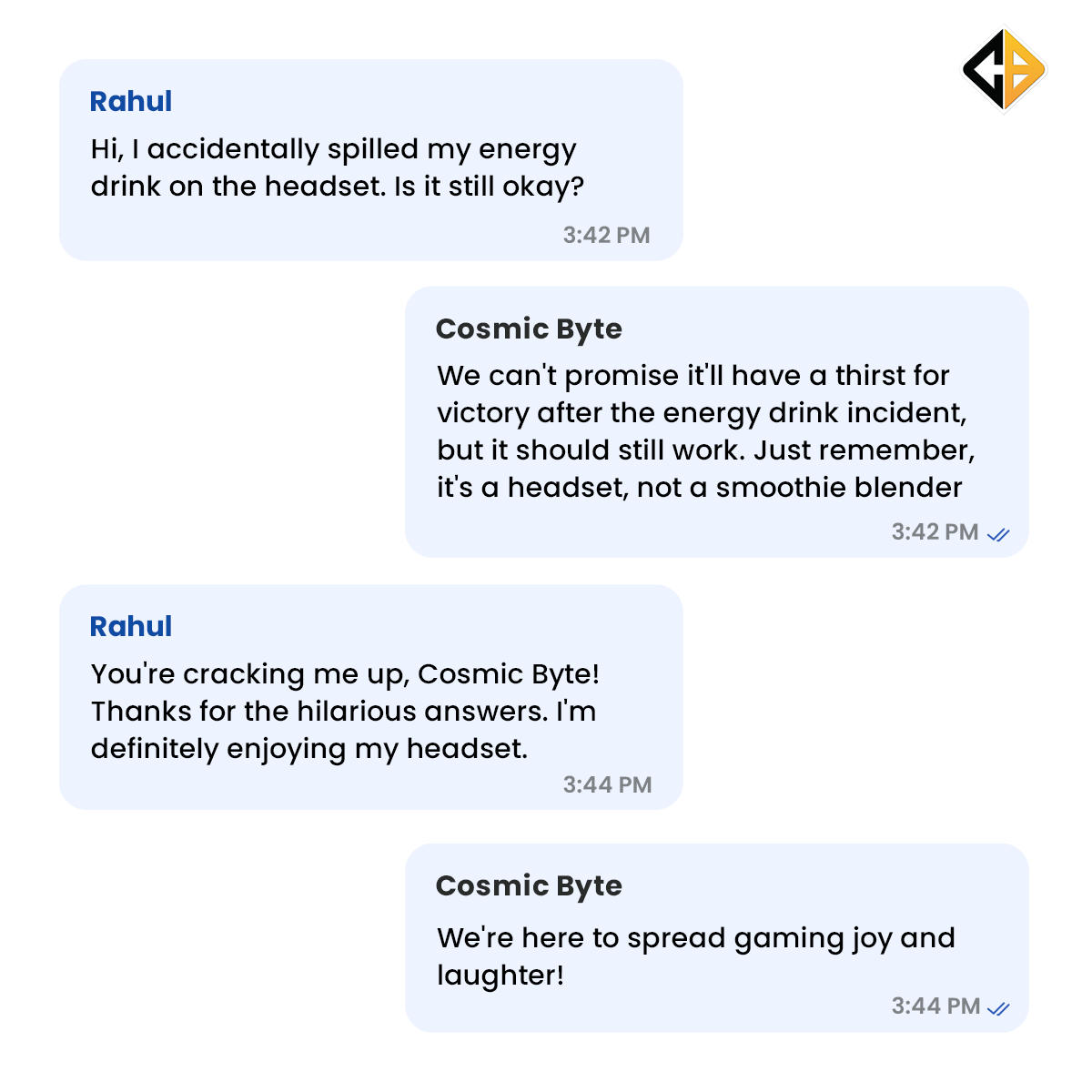 cosmicbyteindia's tweet image. Guys please don’t put drinks near the gaming setup! They are only thirsty for the WINs, not drinks!

#CosmicByte #SwitchToGodMode #CosmicByteGaming #Gamers #GamersLife #GamingProducts #GamingModeOn #Gears #PcGamers #PcGaming #gameonline