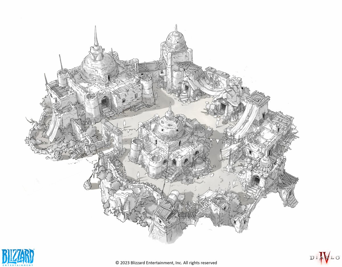 Art by Yeonji Rhee for Diablo IV Full Gallery and details on : 