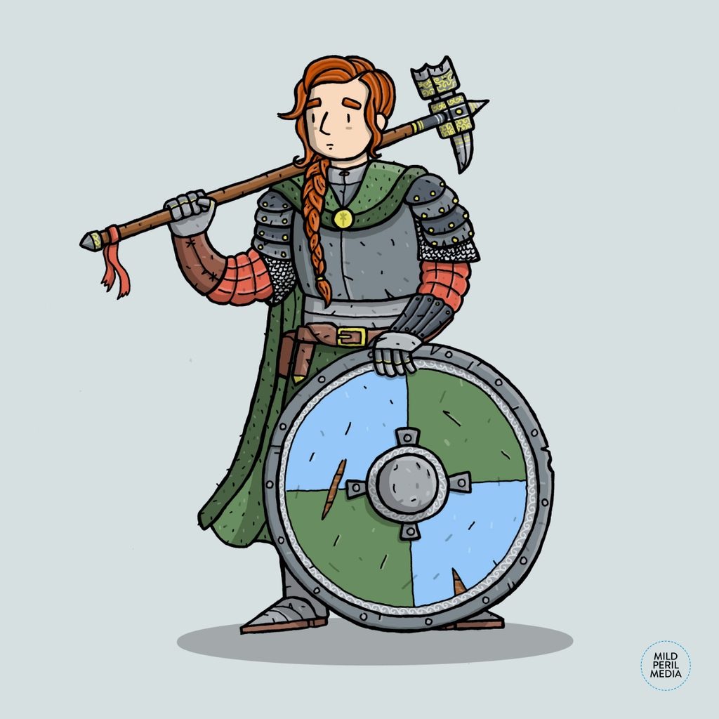 mildperilmedia's tweet photo. Grainne: Dwarf Barbarian Fighter

D&amp;D Commission

#D&amp;D #oc #dnd #illustration #mildperilmedia #linedrawing #characterdesign https://t.co/dz7wDumPyG