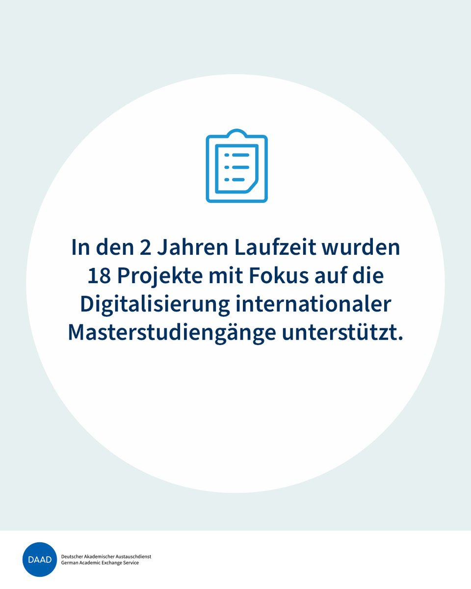 DAAD_Germany's tweet photo. Die Nachfrage nach digitalen Studiengängen ist in den letzten Jahren gestiegen. Das Programm Internationale Programme Digital unterstützte 18 Hochschulen dabei, ihr Angebot an digitalen Lehrangeboten zu verbessern. Details zu den Ergebnissen: ➡️ https://t.co/9DOrISTONG
#IPDigital https://t.co/lINACVEHGa