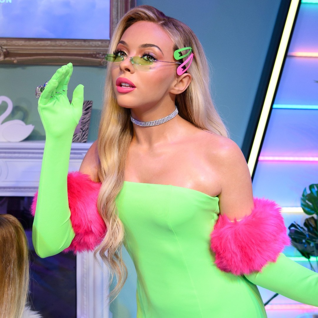 #FigureFacts: Jade's neon green fit is the actual Miscreants dress she wore in the Bounce Back music video 💚 Donated to us by Little Mix stylists Zack Tate and Jamie McFarland 🥹✨