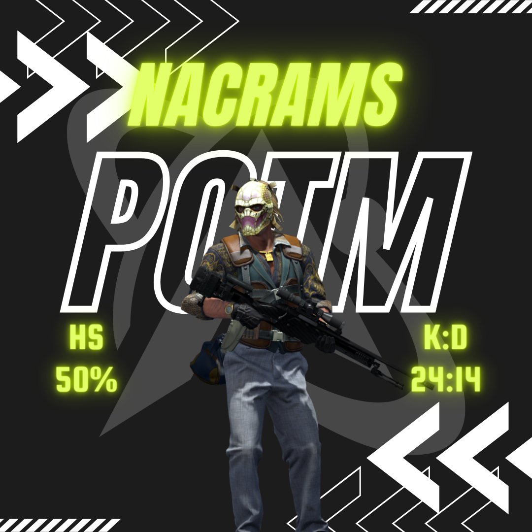 AtomicGamingUS's tweet photo. The Player of the match from last nights win is @nacramsCS! #AtomicGaming https://t.co/e3adAFolF3